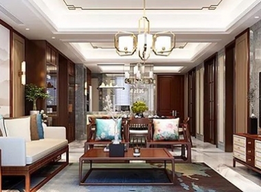 【AGE精品案例】擇一城終老,攜一人白首! 300㎡中式神韻家,生活本該如此愜意!