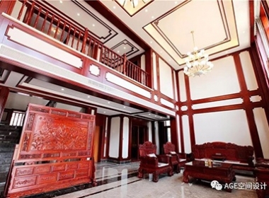 浙江年代AGE空間設(shè)計(jì)力作--濃濃東方韻味的中式大宅竣工交付！