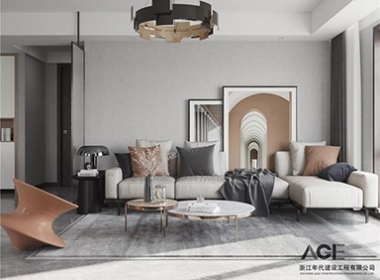 浙江年代【AGE空間設計】210㎡躍層現(xiàn)代風，素雅端莊，清新自然！