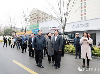 年代建設【要聞】市委書記張兵一行蒞臨調(diào)研我司在建【中心城市品質(zhì)提升工程】項目