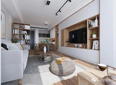 年代裝飾【AGE空間設(shè)計(jì)】極簡(jiǎn)&新中式，品味現(xiàn)代主義的理性生活