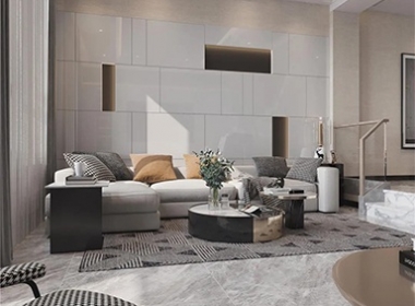 年代【AGE空間設計】輕奢現(xiàn)代風，詮釋“奢而不膩”的生活藝術