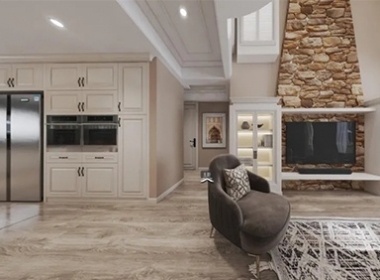 年代建設(shè)【AGE空間設(shè)計】236㎡美式風(fēng)，進(jìn)可繁華，退可隱逸！