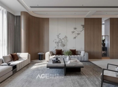 浙江年代【AGE空間設(shè)計】新中式與輕奢的完美融合