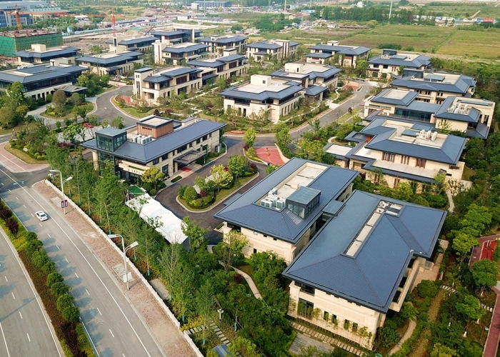 基金小鎮(zhèn)幕墻