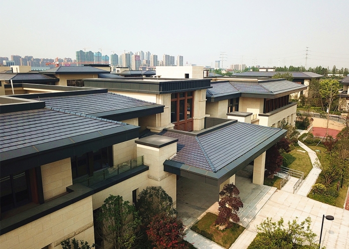 基金小鎮(zhèn)幕墻