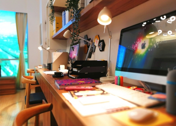 迦南美地售樓部裝飾