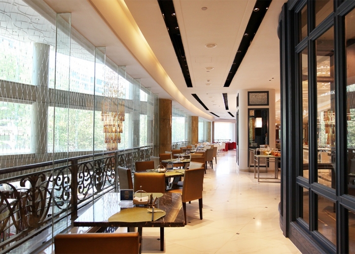 陽(yáng)光大酒店自助餐廳裝飾