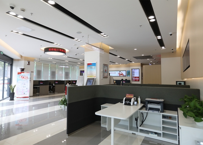 中山路招商銀行裝飾