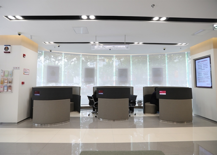 中山路招商銀行裝飾